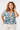 Casual V-Neck Blouse in Viscose- Size: XL