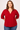 Classic Blouse with Metallic Thread - Size: XL
