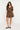 Leopard Print Mini Dress- Size: M/L