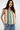 Multicolor Striped  Sleeveless Blouse- Size: M