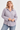 Purple Striped Shirt in Cotton Blend- Size: XL/XXL