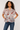 Red Rose Blouse in Viscose- Size: M/L