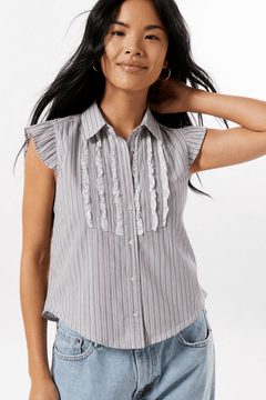 MaxMara weekend Shirt  Blouse with Frills- Size: M