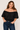 Smocked Puff Sleeve Peasant Blouse- Size: XXXL