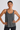 Grey Heathered Racerback Tank Top - Size: M/L