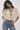 Lace Cropped Shrug in Cream- Size: S