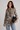 Abstract Pattern Tunic in Grey and Brown- Size: M