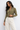 Olive Green Blouse in Textured Cotton- Size: S