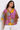 Patchwork Shirt in Viscose Modal- Size: XL