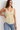 Velvet Cream Square Neck Top - Size: M/L