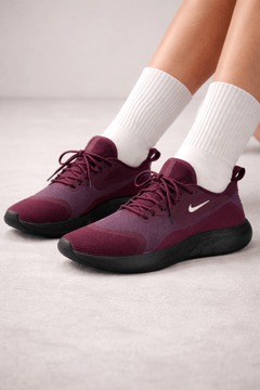 Nike Lunar Charge Essential Trainers in 'Night Maroon' - Size: 38