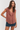 Ruffled Blouse in Viscose and Cotton Blend- Size: XL