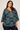 Beaded Blouse with Kimono-style Sleeves- Size: XL/XXL