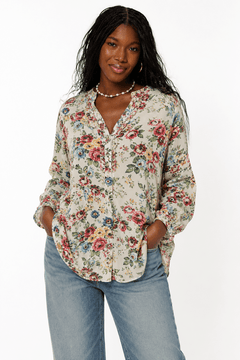 ♦︎ Cotton Collared Blouse - Size: L