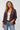 Cotton Summer Jacket in Plum- Size: M