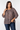 Dense Floral Blouse in Cotton- Size: XL
