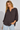 Dotted  Blouse with Back Lace Shoulders- Size: XXL