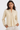 Embellished V-Neck Blouse in Gold- Size: M