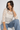 Floral Lace Top in Ivory-Size: S