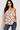 Floral Tie-Front Top in All Viscose- Size: L