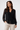 Lace-shoulder Panel Blouse - Size: M