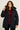 Reversible Parka Jacket in Brick Red and Navy- Size: M