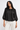 Satin-effect Lace Blouse - Size: M