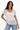 Sheer Top with Chevron Pattern- Size: S/M