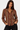 Vintage Blouse in Brown Tones - Size: M