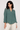 Viscose Textured Shirt in Soft Green - Size: L
