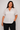 Textured Blouse in Bubble-Knit Finish  - Size: XL