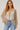 Boho Chevron Blouse in Sheer Fabric- Size: S