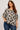 Botanical Print Blouse in Pure Cotton- Size: XL