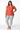 Crochet Lace Top in Coral- Size: XL