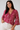Deep V-Neck Elastic Top - Size: XL