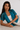 Lace Detail Cardigan in Teal Blue- Size: L