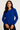 Pure Wool Cardigan in Royal Blue-Size: XXL