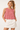 Cropped Top in Shades of Pink and Coral - Size: S