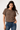 Leopard Print Short-Sleeve Top - Size: M
