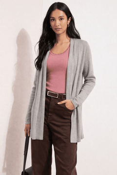 Shawl Collar Cardigan in Viscose Blend- Size: S/M