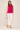 Neon Pink Open Back Blouse - Size: M