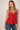 Bandana Pattern Cami Top in Vivid Red- Size: S