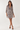 Romantic Mini Dress in Grey Background- Size: M