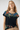 Floral Loose Fit Top in Soft Material- Size: S