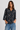 Floral Viscose Shirt in Navy Base- Size: S