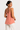 Crossover Strap Top in Clay Pink- Size: M