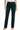 Slim Fit Pants in Dark Green Corduroy Fabric-Size: S/M