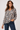 Soft Viscose Blouse with Flower Clusters- Size: S/M