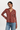 Striped Lace-Up Blouse - Size: S/M