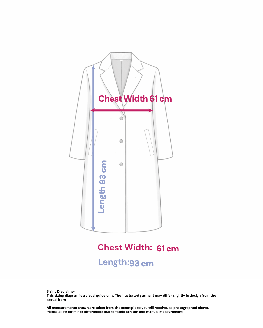 Grey with White Marling Cardigan-Size: XLXXL — measurements